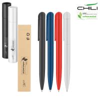 Folk Soft Feel Recycled Metal Ballpoint Pen by Chili