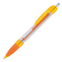 Banner Ballpoint Pen - Translucent Orange