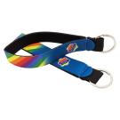 20mm Neoprene Wristband Keyring