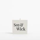 Aromatherapy Soy Candle In 6cm Aluminium Pot - White