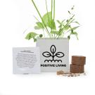 Grow Kit 6cm Aluminium Pot - White