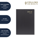 Collins Essential A4 Day to Page Diary - Mid-Year/Academic Year