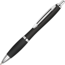 Contour Metal Soft Feel Ballpoint Pen - Black