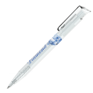 Albion Diamond Ballpoint Pen Transparent (Blue Ink)
