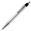 Alto Metal Ballpoint Pen - Silver - Black