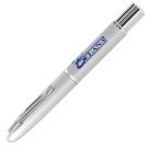 Beau Compact Rollerball Pen - Silver