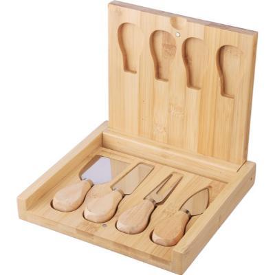 The Zea - Bamboo cheese board set (5pc)
