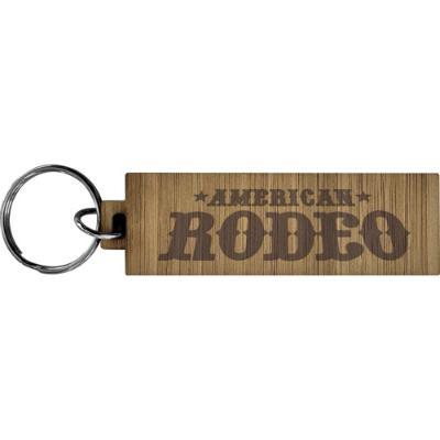 The Orana - Bamboo keyring (Rectangle - Long)