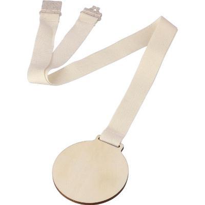 The Koa - Basswood medal