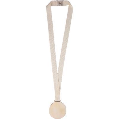 The Koa - Basswood medal