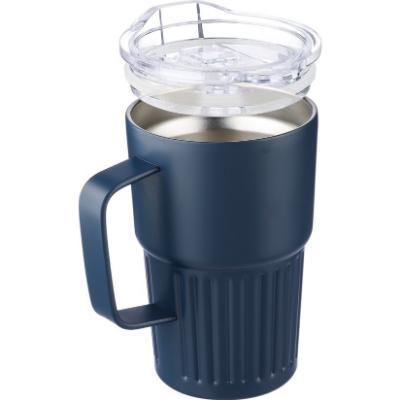 The Calo - Recycled stainless steel double walled travel mug (450ml)