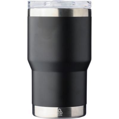 The Ayen - Recycled stainless steel double walled travel mug (350ml) The Ayen - Recycled stainless steel double walled travel mug (350ml)
