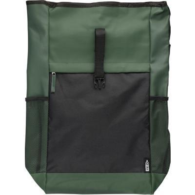 The Yani - RPET polyester roll-top backpack…...