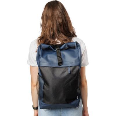 The Yani - RPET polyester roll-top backpack…...