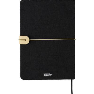 The Dario - Recycled felt notebook (approx. A5)''