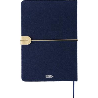 The Dario - Recycled felt notebook (approx. A5)''