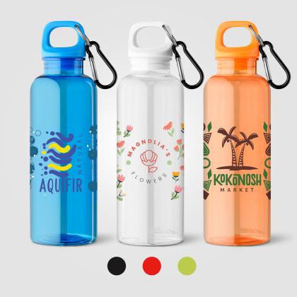 Doli rPET Carabiner Clip Screw-Top Bike Bottle – 500 ml