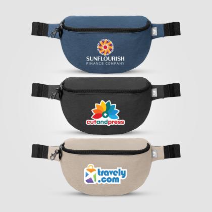 Helsinki rPET Anti-Theft Hook-Zip Waist Bag – 2L Helsinki rPET Anti-Theft Hook-Zip Waist Bag – 2L