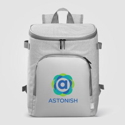 City Pack rPET PEVA Lined Cooler Backpack - 21L