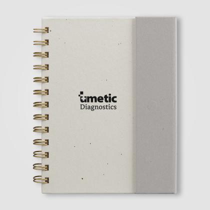 Halden FSC Paper Sticky Note Spiral Notebook Organiser – B6