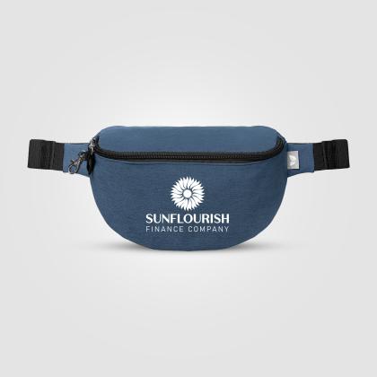 Helsinki rPET Anti-Theft Hook-Zip Waist Bag – 2L