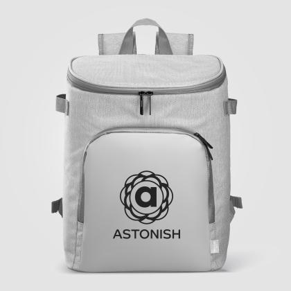 City Pack rPET PEVA Lined Cooler Backpack - 21L