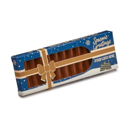 Winter Collection - Eco Present Box - Milk Chocolate
