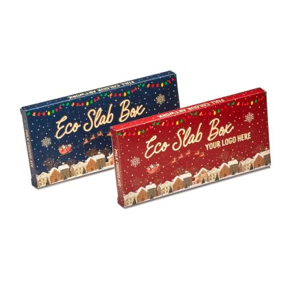 Winter Collection - Eco Slab Box - Milk Chocolate
