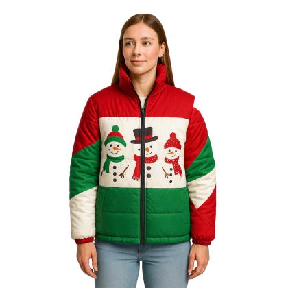 360&deg; Printed Puffer Jacket