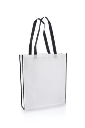Virginia Non Woven Tote Bags With Coloured Piping And Handle