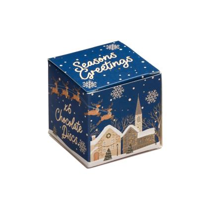 Winter Collection - Eco Maxi Cube - x6 Chocolate Discs