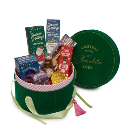 Winter Collection - Luxury Chocolate Hat Box