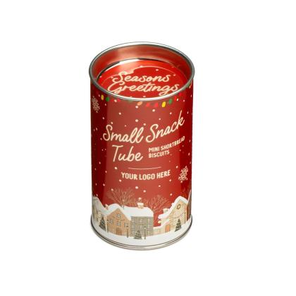 Winter Collection - Small Snack Tube - Festive Shortbread Biscuits