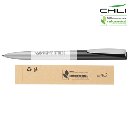 Nolo Ballpoint Pen by Chili - White - Black