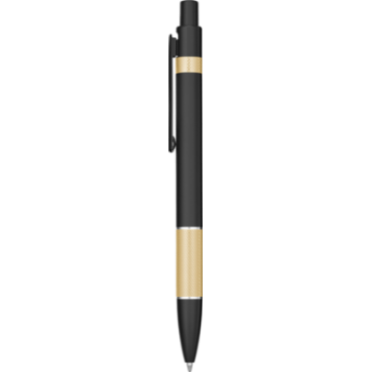 Contrast Metal Ballpoint Pen - Gold