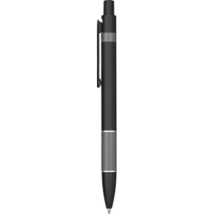 Contrast Metal Ballpoint Pen - Gun Metal