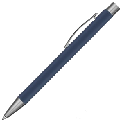 Ergo Soft Feel GRS Recycled Ballpoint Pen - Dark Blue