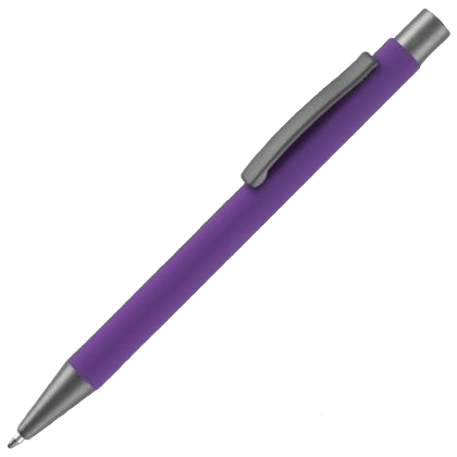 Ergo Soft Feel GRS Recycled Ballpoint Pen - Purple