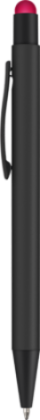 Ergo-i Soft Feel Noir Metal Ballpoint Pen with Stylus - Red
