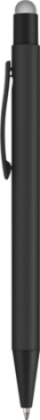 Ergo-i Soft Feel Noir Metal Ballpoint Pen with Stylus - Silver