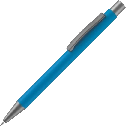Ergo Soft Feel Metal Mechanical Pencil - Light Blue
