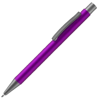 Ergo GRS Recycled Metal Ballpoint Pen - Purple