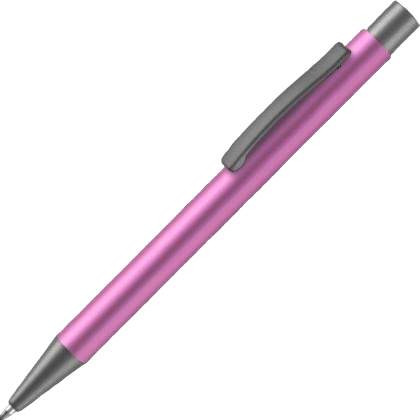Ergo Metal Ballpoint Pen - Pink