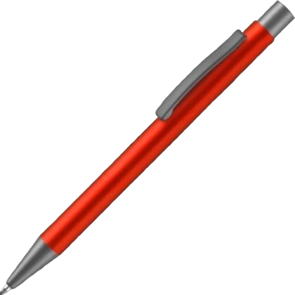 Ergo Metal Ballpoint Pen - Orange