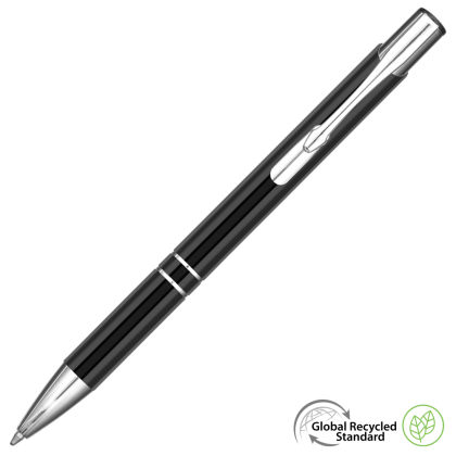Electra Classic GRS Recycled Metal Ballpoint Pen - Black