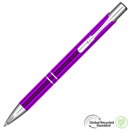 Electra Classic GRS Recycled Metal Ballpoint Pen - Purple
