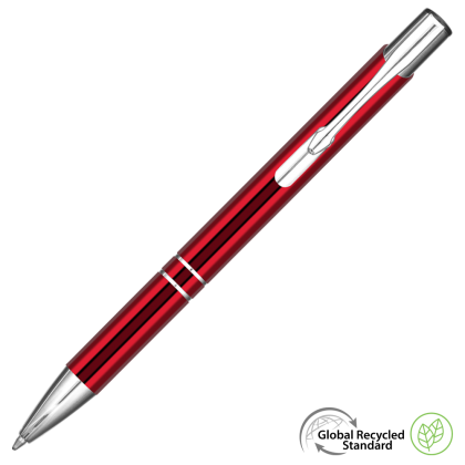 Electra Classic GRS Recycled Metal Ballpoint Pen - Red