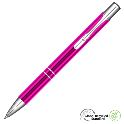 Electra Classic GRS Recycled Metal Ballpoint Pen - Pink