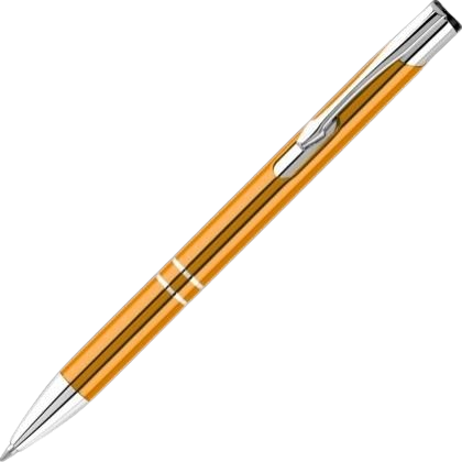 Electra Classic Metal Ballpoint Pen - Orange