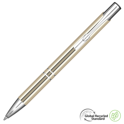 Electra Classic GRS Recycled Metal Ballpoint Pen - Gold